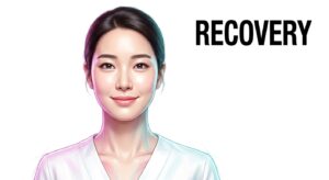 사마귀 치료 후 회복된 깨끗하고 건강한 피부를 가진 인물
